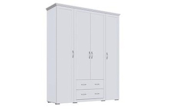 Спальня Леньяна Шкаф белый