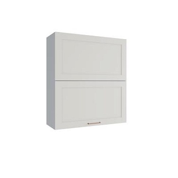 Верхний шкаф Квадро Ваниль кожа ВПГПМ 800