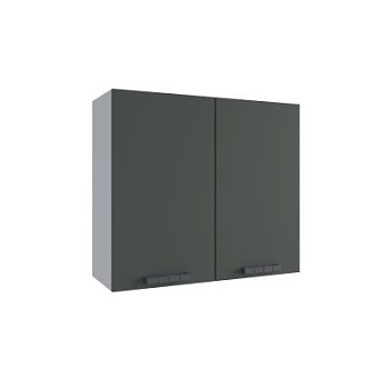 Верхний шкаф Ройс Оливково-зеленый П 800