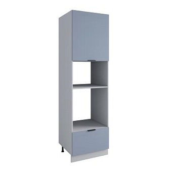 Пенал с нишей под духовку и СВЧ Виано Блю ПНС 600