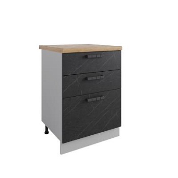 Стол Ройс Гранит Оникс СЯШ 600