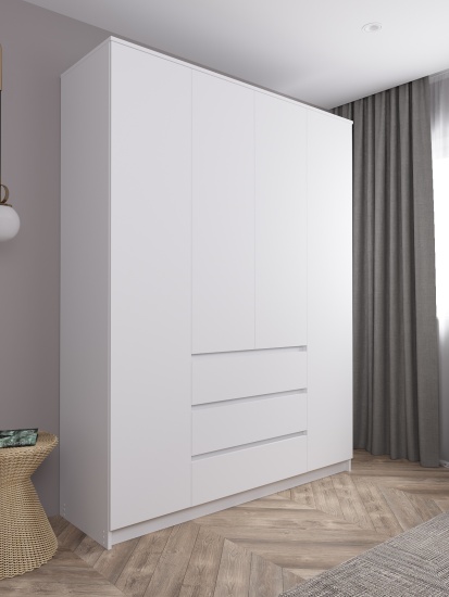 МС Мори Шкаф МШ 1600 Белый