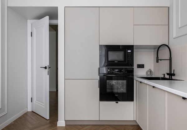 Модульная кухня Марта Бежевый софт