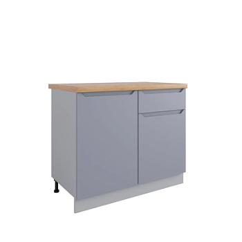 Стол Тренто Серый эмалит СШ 1000