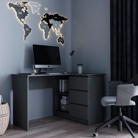 МС Мори Стол МС-16 универсальный (МП) Графит