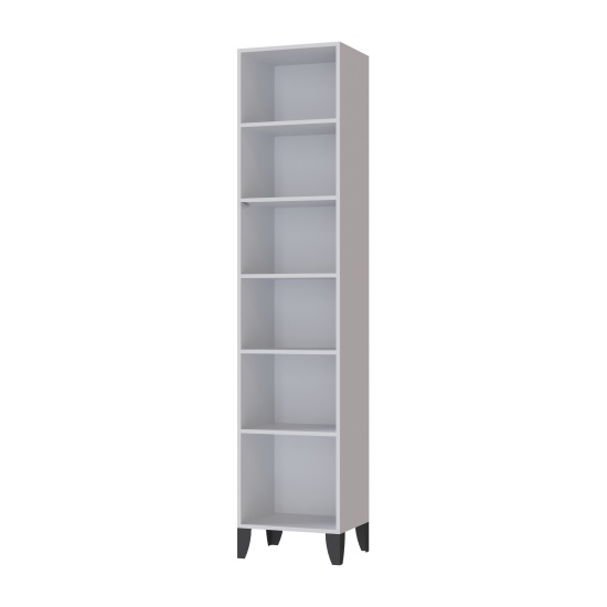 Гостиная Рея Пенал РГП белый/белый снег