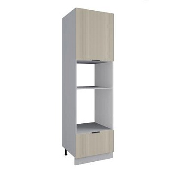 Пенал с нишей под духовку и СВЧ Фенис 3Д Тирамису ПНС 600