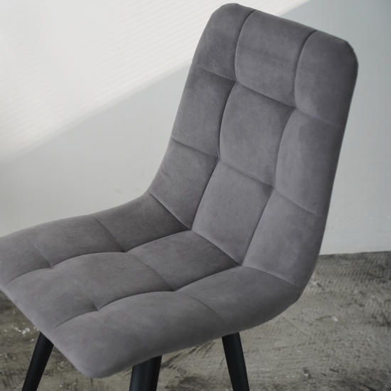 Стулья Агат Графит Софт (Комплект 2 шт.)