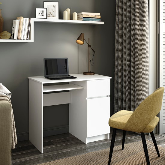 МС Мори Стол МС-1 правый (МП/3) Белый