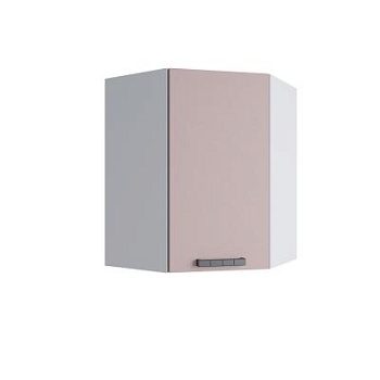 Верхний шкаф Ройс Пудра Скин ПУ 550*550