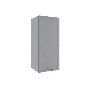 Верхний шкаф Арка Штукатурка серая П 300 правый