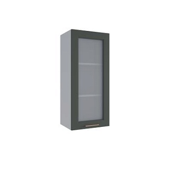 Верхний шкаф Квадро Оливково-зеленый ВПС 400