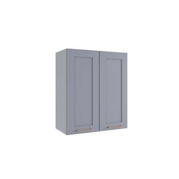 Верхний шкаф Квадро Серый эмалит П 600