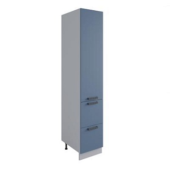 Пенал с ящиками Ройс Лазурь софт ПНЯ 400