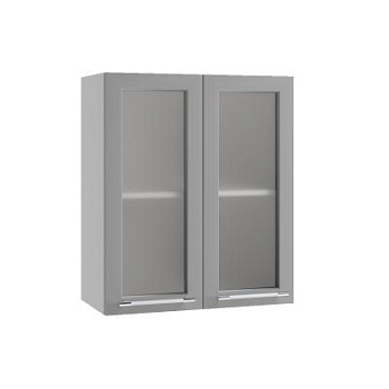 Верхний шкаф Олива Снег глянец ПС 600