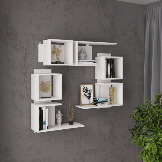 Полка навесная ПНМ-3 белый