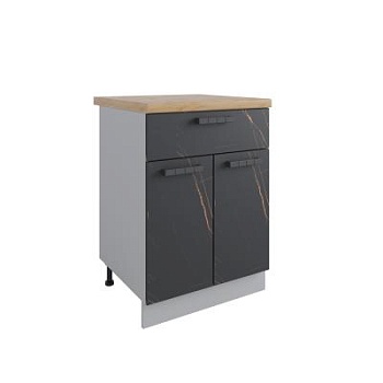 Стол Ройс Кварц черный С1ЯШ 600