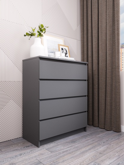 МС Мори Комод МК 800.4 (МП) Графит