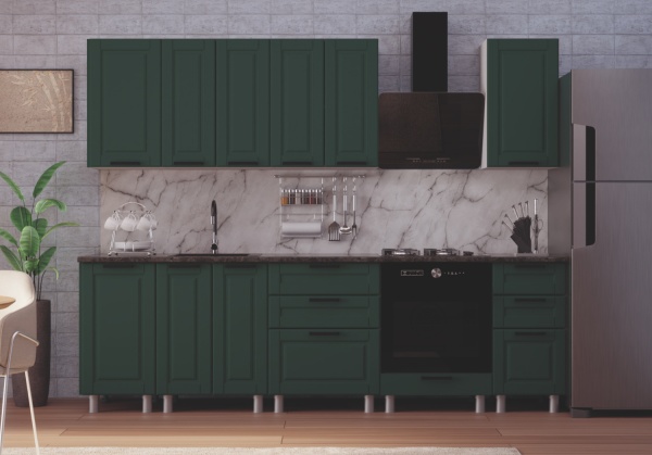 Модульная кухня Астра Изумруд