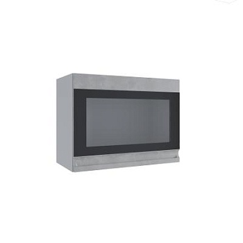 Верхний шкаф Скала Бетон светлый ВПГСФ 600