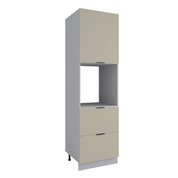 Пенал с нишей под духовку и ящиками Фенис 3Д Тирамису ПНЯ 600