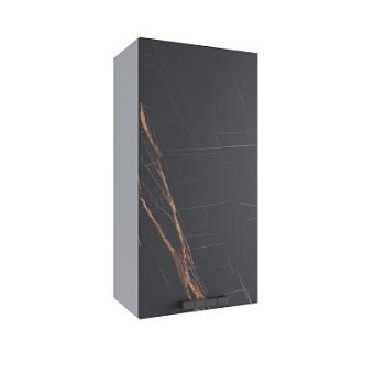 Верхний шкаф Ройс Кварц черный ВП 450