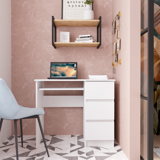 МС Мори Стол МС-6 правый (МП/3) Белый