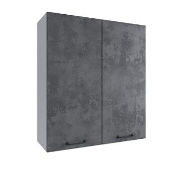 Верхний шкаф Лофт Бетон тёмный ВП 800
