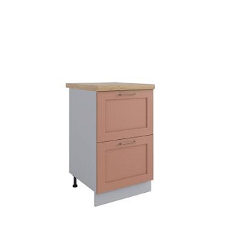 Стол Квадро Персик софт СК2 500