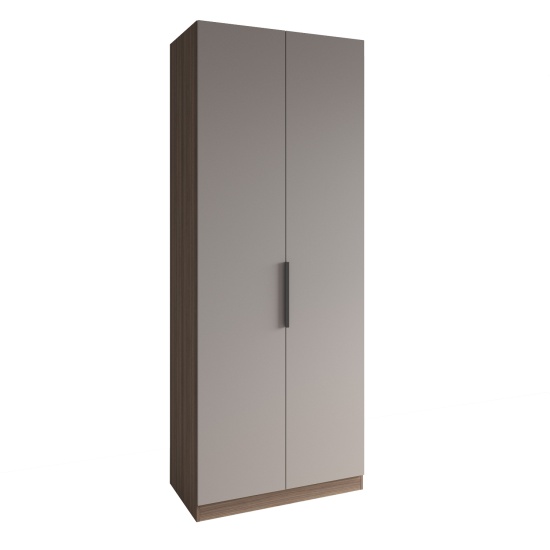 МС Роза Шкаф 900 Орех Франклин/Ройс Бежевый скин