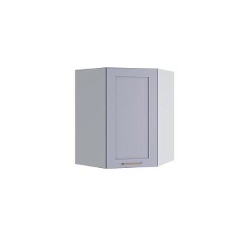 Верхний шкаф Квадро Серый эмалит ПУ 550*550