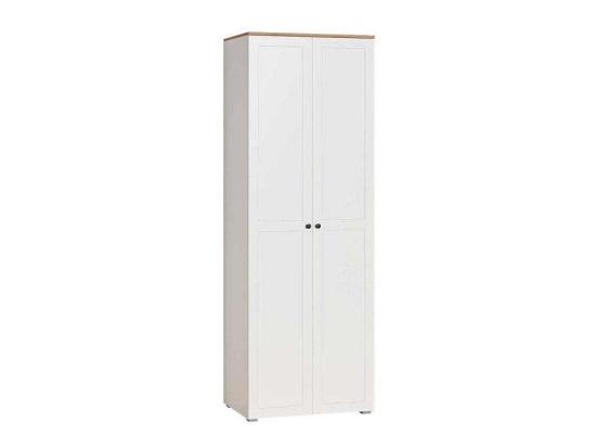 Остин Шкаф 13.224 Белый шагрень/Дуб Вотан