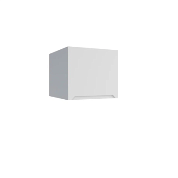 Верхний шкаф Тренто Белая кожа ГВПГ 500