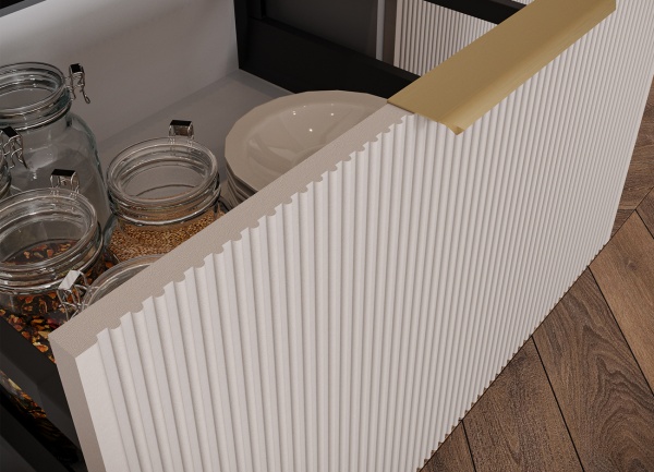 Модульная кухня Мелисса Бежевый Скин