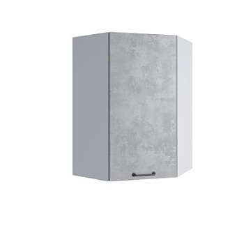 Верхний шкаф Лофт Бетон светлый ВПУ 600*600