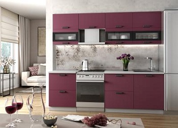 Модульная кухня Ройс Виноград софт