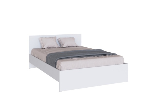 Спальня Мэнкс Кровать МСКР-1 1,4 белый