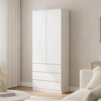 МС Мори Шкаф МШ 900.2 Белый