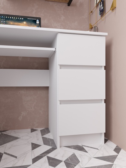 МС Мори Стол МС-6 правый (МП/3) Белый