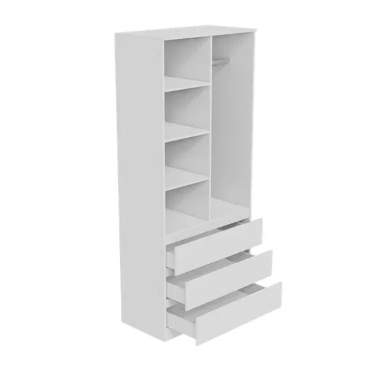 МС Мори Шкаф МШ 900.2 Белый