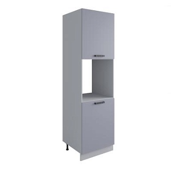 Пенал с нишей под духовку Ройс Серый эмалит ПН 600