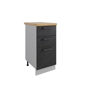 Стол Ройс Гранит Оникс СЯШ 400