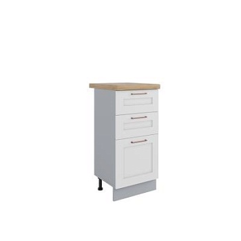 Стол Квадро Белая кожа МСЯШ 400