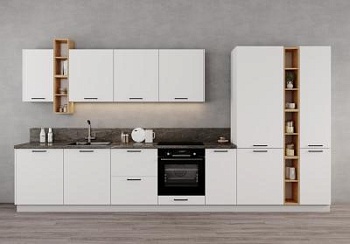 Модульная кухня Фортуна Белый