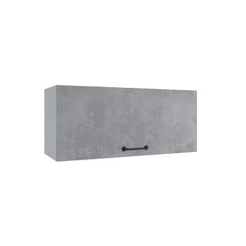 Верхний шкаф Лофт Бетон светлый ПГ 800