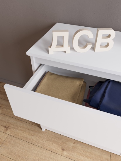 МС Мори Комод МК 1200.6 (МП/3) Белый