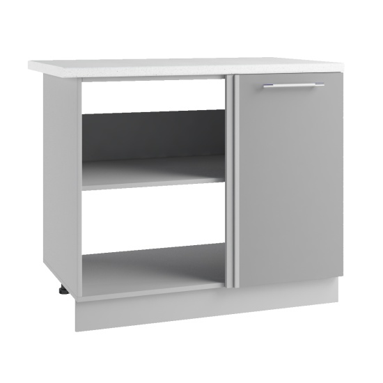 Стол Риволи Грей софт СУ 1000