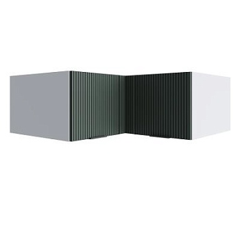 Верхний шкаф Фенис 3Д Грин ГПГУ 1000