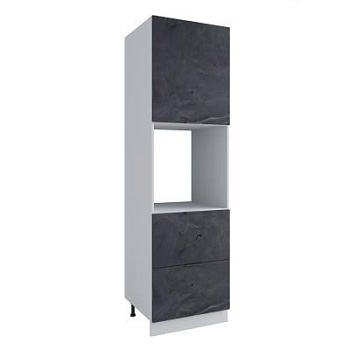 Пенал с нишей под духовку и ящиками Фенис Арт Сталь ПНЯ 600