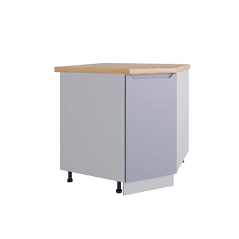 Стол Тренто Серый эмалит СУ 850 правый